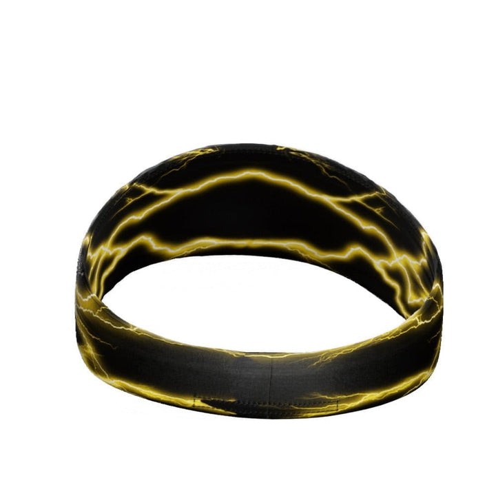 Elite Athletic Gear Headband Yellow Lightning Headband