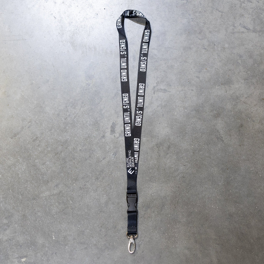 Elite Athletic Gear Lanyard Grind Until Signed Lanyard