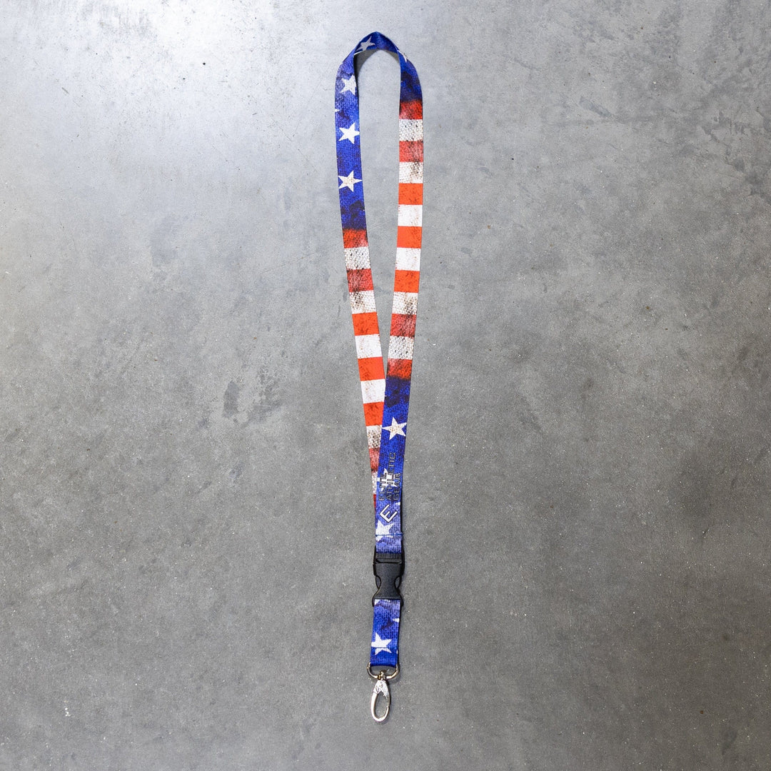 Elite Athletic Gear Lanyard Old Glory Lanyard