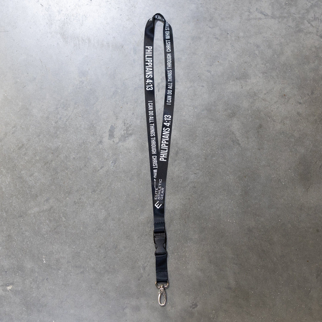 Elite Athletic Gear Lanyard Philippians 4:13 Lanyard