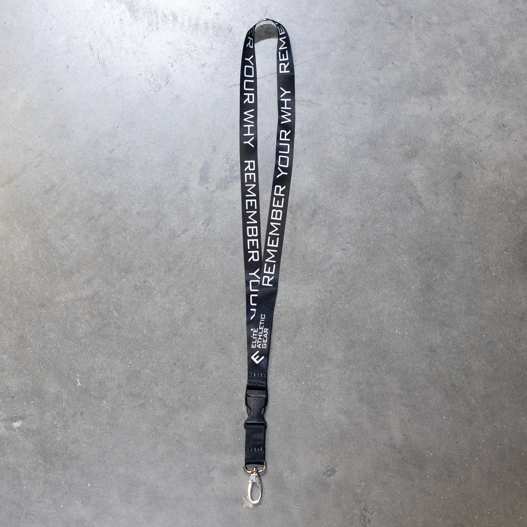 Elite Athletic Gear Lanyard Remember Your Why Lanyard