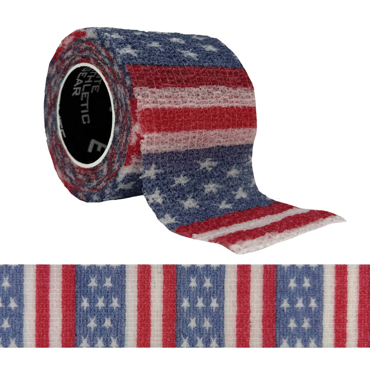 Elite Athletic Gear Self Stick Athletic Tape USA Flag Self Stick Athletic Tape