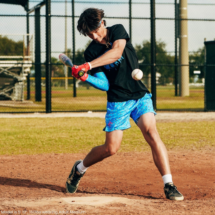 Elite Athletic Gear Shorts Blue Sprinkles Shorts