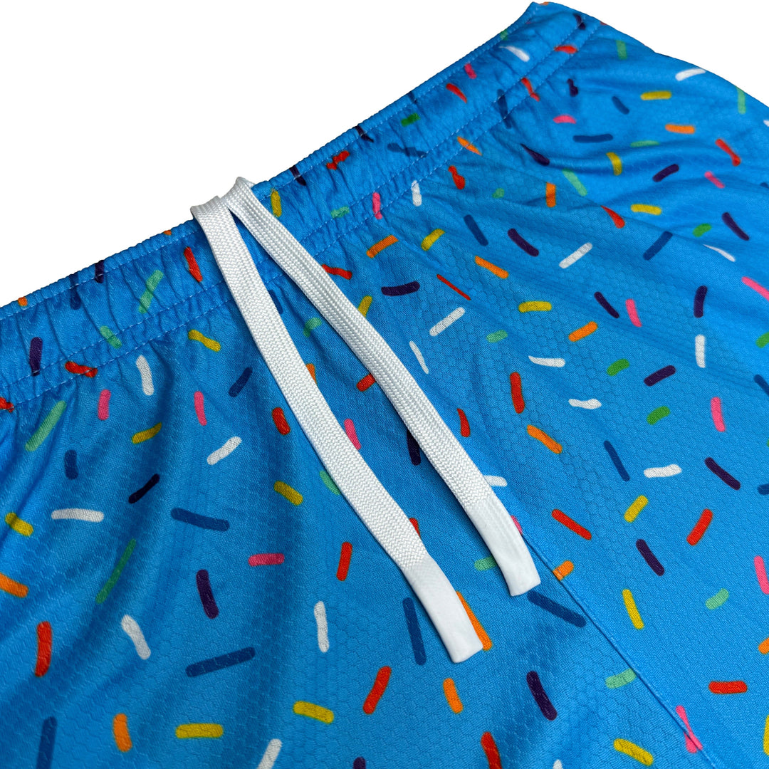 Elite Athletic Gear Shorts Blue Sprinkles Shorts