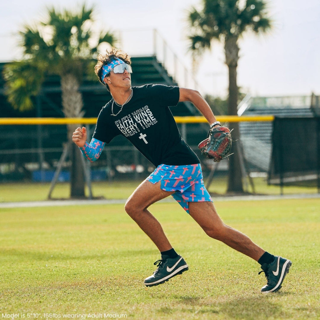 Elite Athletic Gear Shorts Cotton Candy Cross Shorts