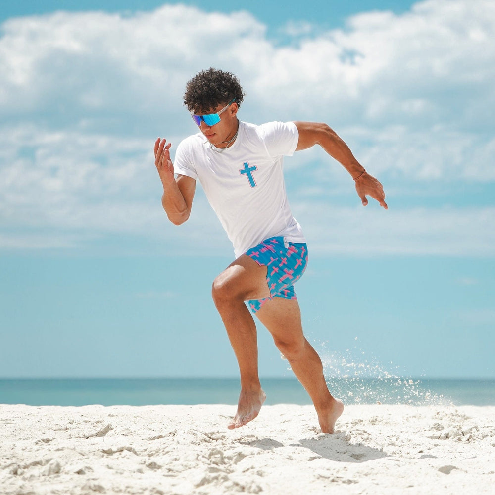Elite Athletic Gear Shorts Cotton Candy Cross Shorts