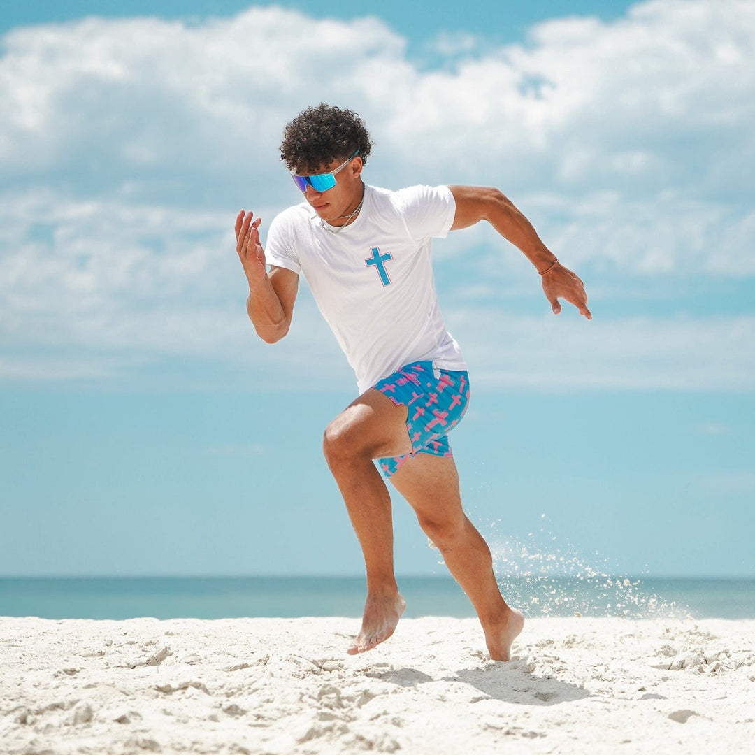 Elite Athletic Gear Shorts Cotton Candy Cross Shorts