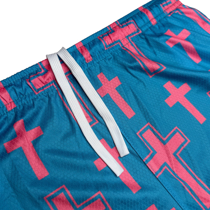 Elite Athletic Gear Shorts Cotton Candy Cross Shorts