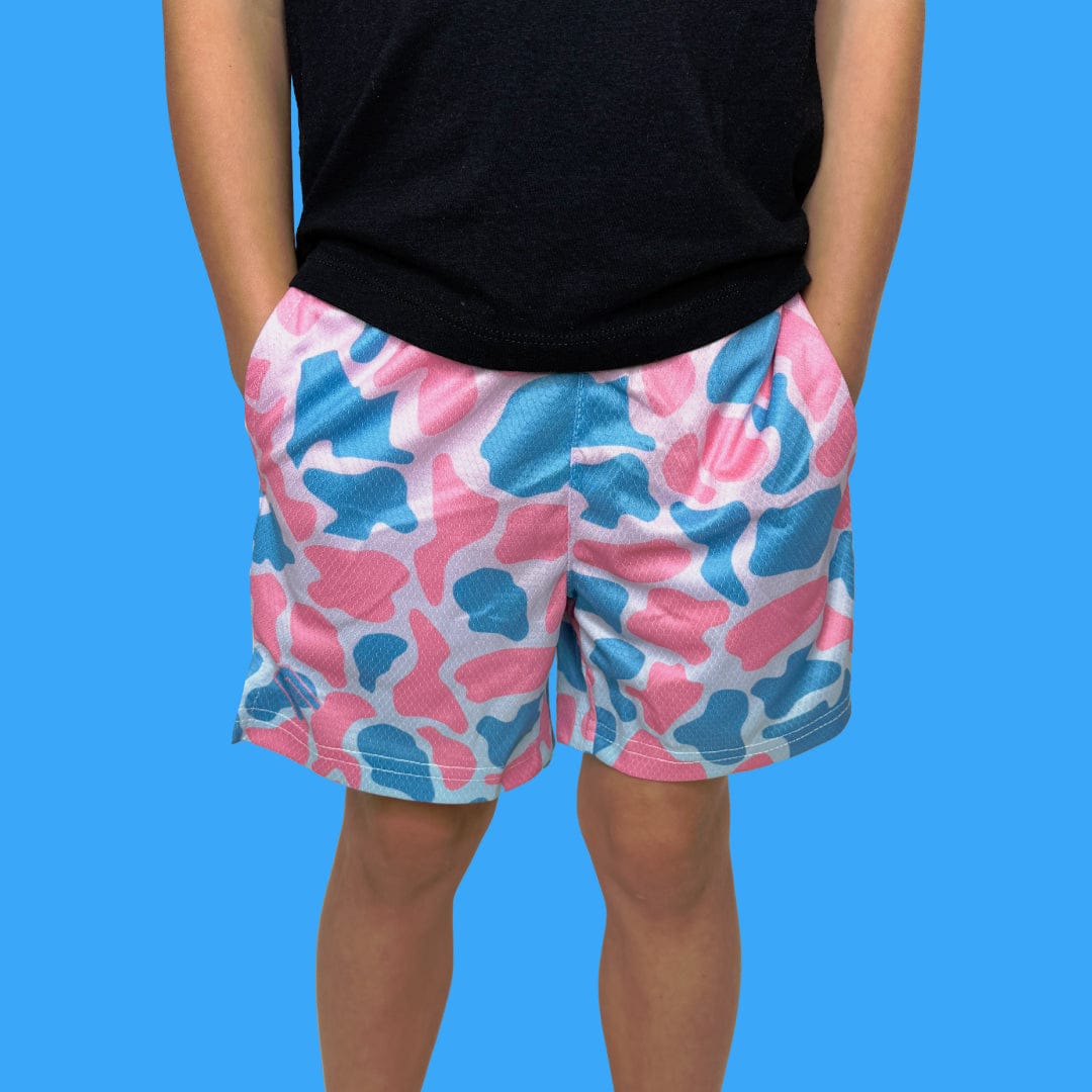 Elite Athletic Gear Shorts Cotton Candy Duck Camo Shorts