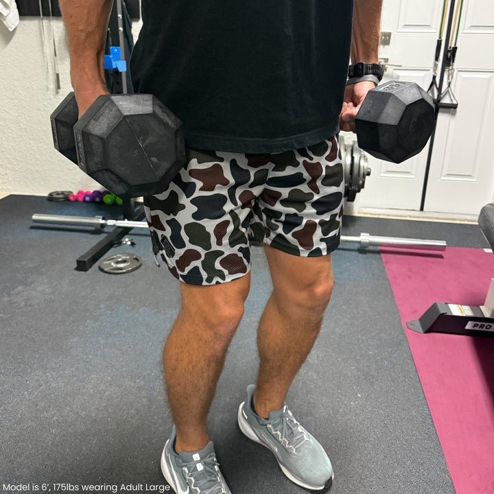 Elite Athletic Gear Shorts Duck Camo Shorts