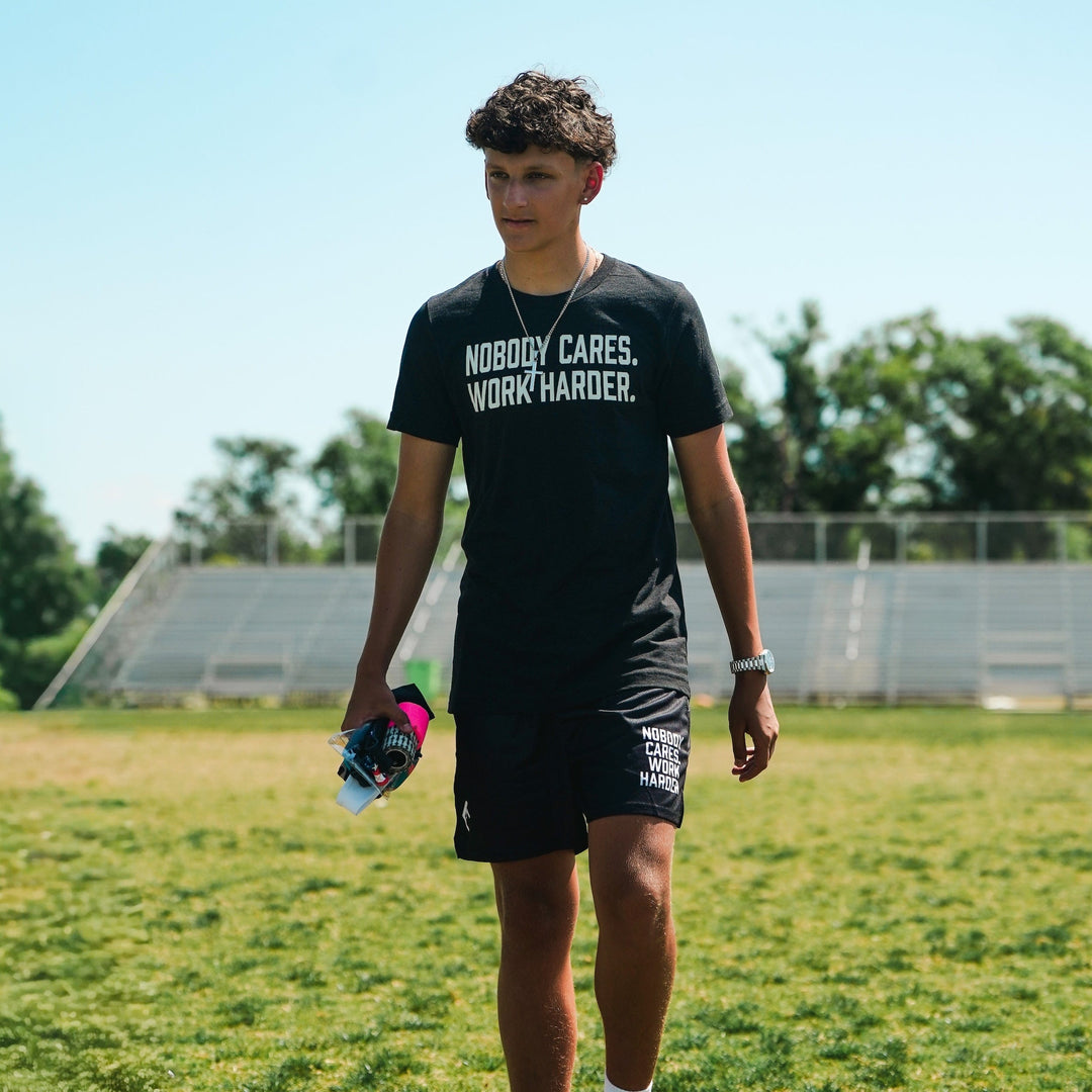 Elite Athletic Gear Shorts Nobody Cares. Work Harder. Shorts