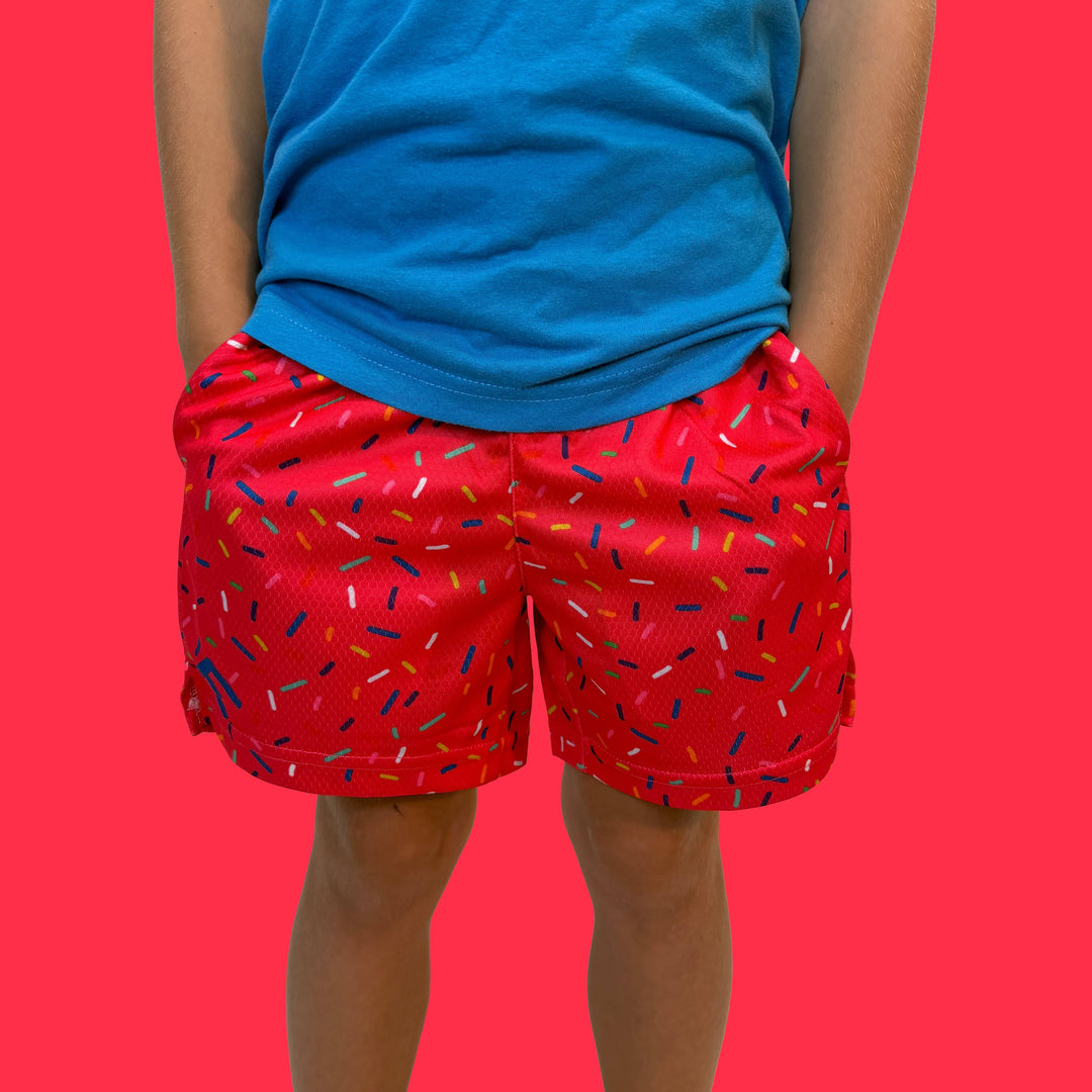 Elite Athletic Gear Shorts Pink Sprinkles Shorts