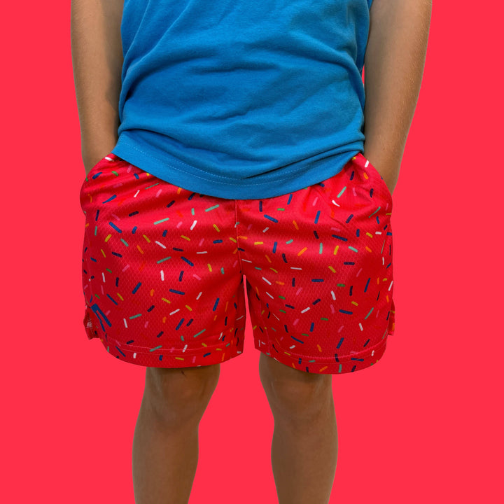 Elite Athletic Gear Shorts Pink Sprinkles Shorts