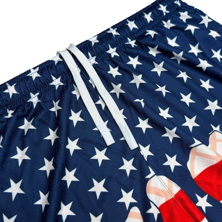 Elite Athletic Gear Shorts USA Flag Ice Cream Shorts