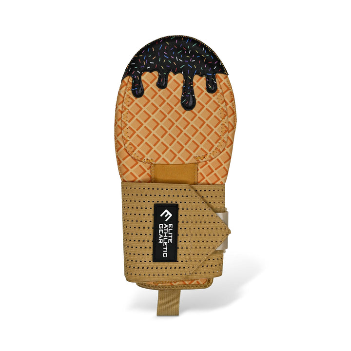 Elite Athletic Gear Sliding Mitt Black Ice Cream Sliding Mitt