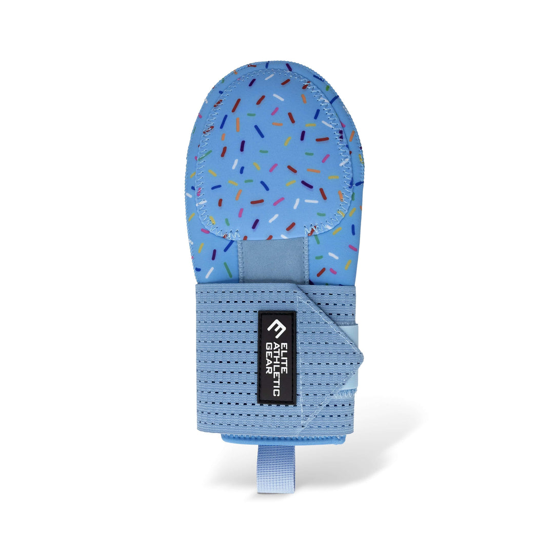 Elite Athletic Gear Sliding Mitt Blue Sprinkles Sliding Mitt