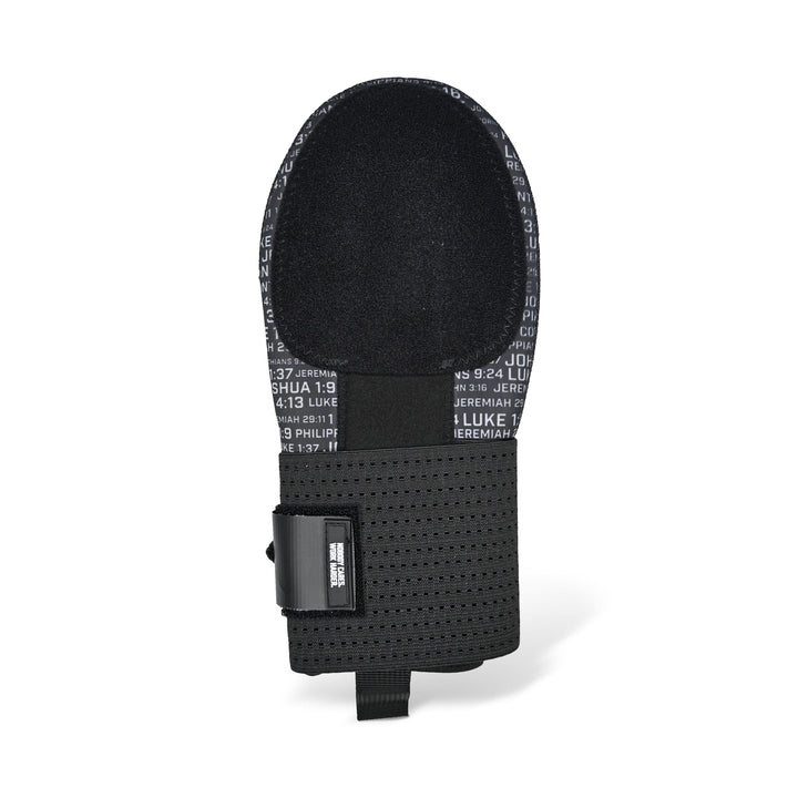 Elite Athletic Gear Sliding Mitt Faith Cross Black Sliding Mitt