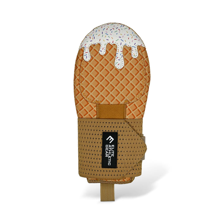 Elite Athletic Gear Sliding Mitt White Ice Cream Sliding Mitt