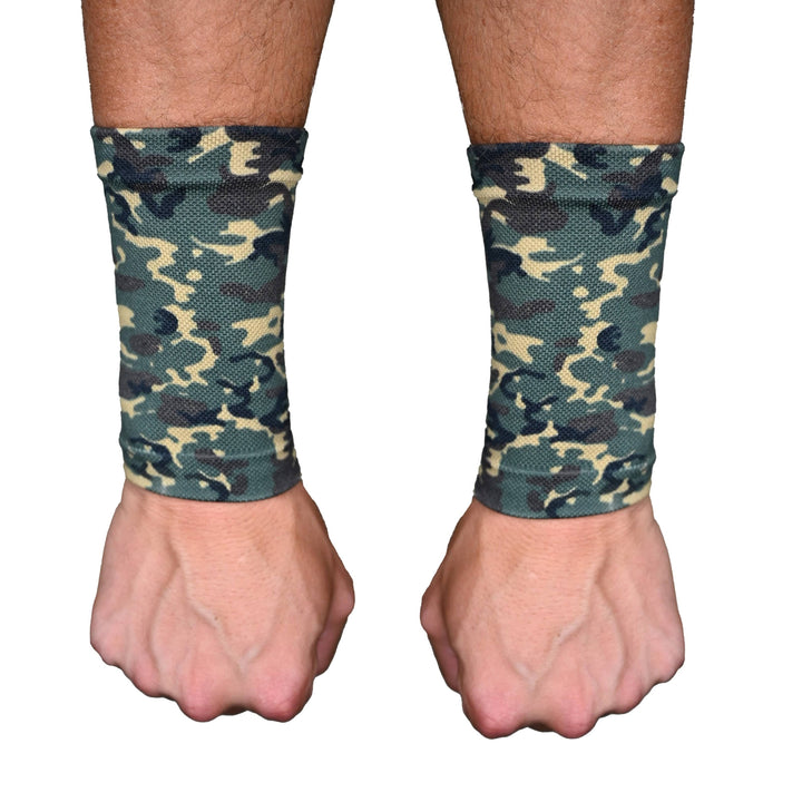 Elite Athletic Gear Wrist Support Sleeves Army Camo Wrist Support Sleeves