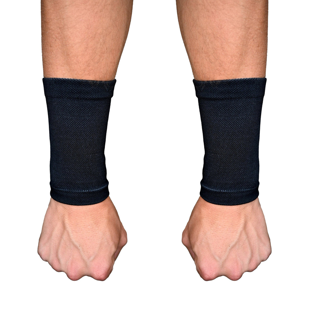 Elite Athletic Gear Wrist Support Sleeves Black Wrist Support Sleeves