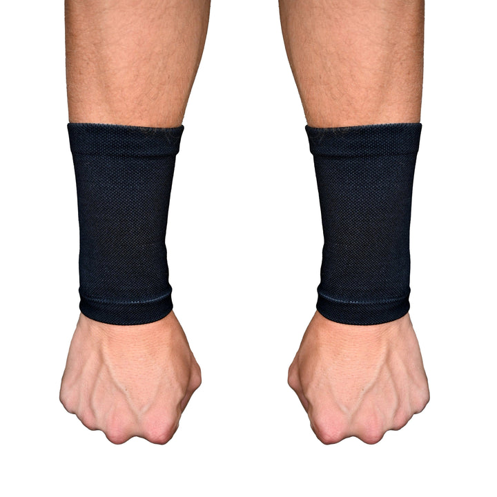 Elite Athletic Gear Wrist Support Sleeves Black Wrist Support Sleeves