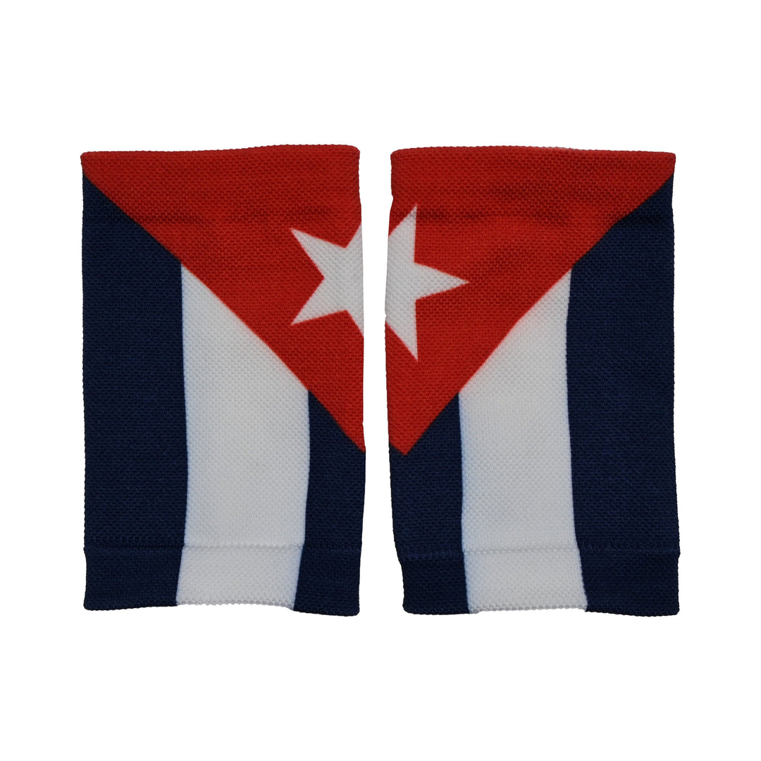 Elite Athletic Gear Wrist Support Sleeves Cuba Flag Wrist Support Sleeves