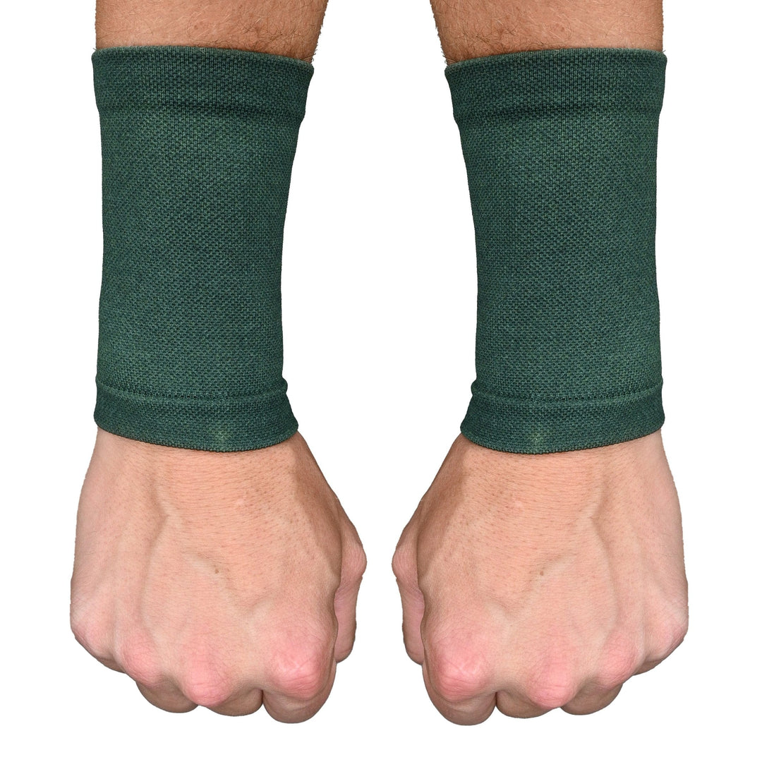 Elite Athletic Gear Wrist Support Sleeves Green Wrist Support Sleeves