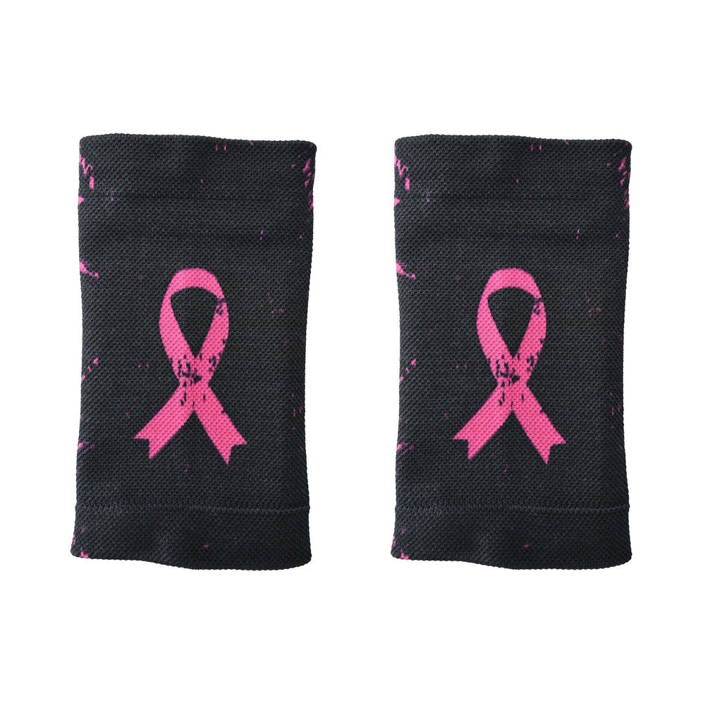 Elite Athletic Gear Wrist Support Sleeves Pink Splattered Breast Cancer Wrist Support Sleeves