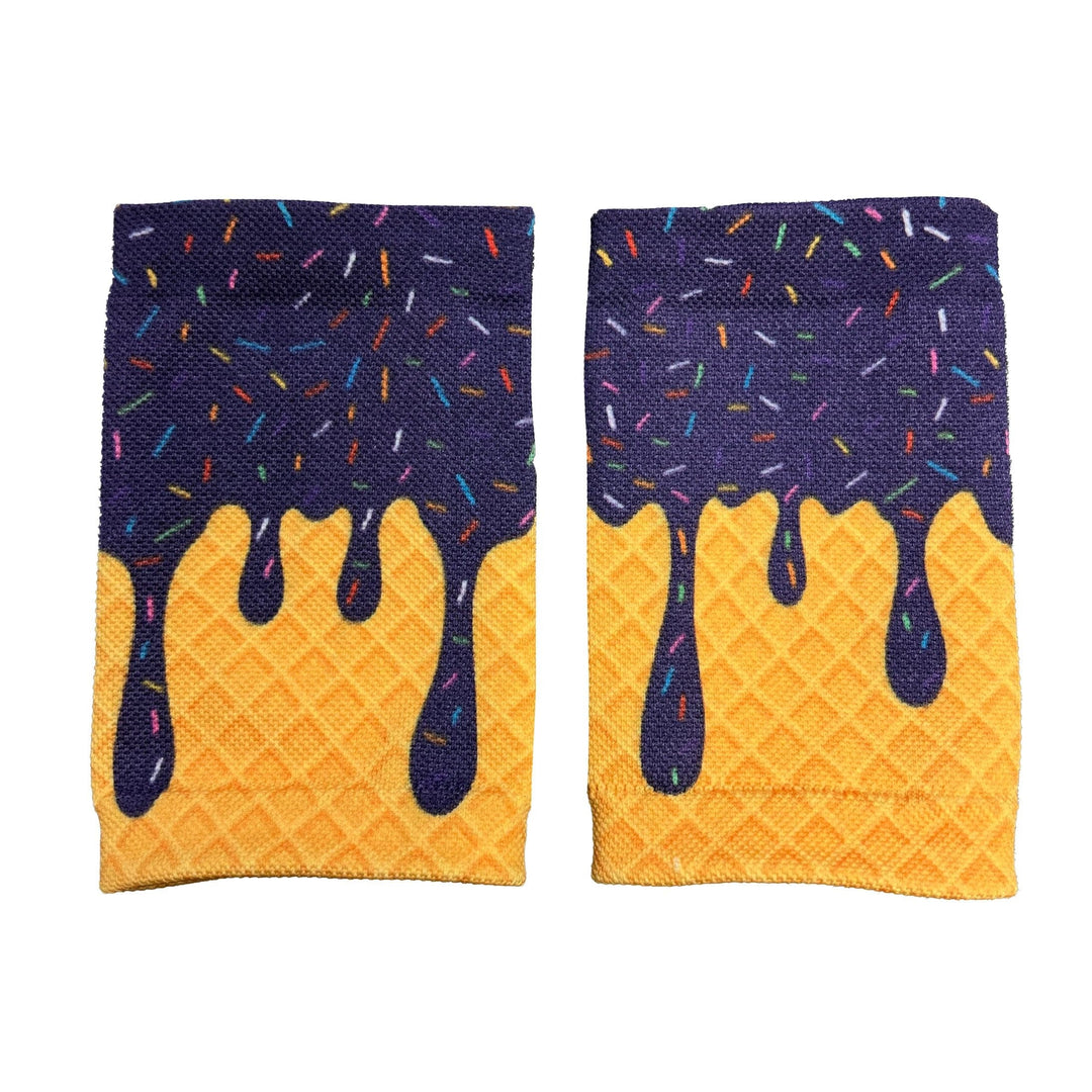 Elite Athletic Gear Wrist Support Sleeves Purple Ice Cream Wrist Support Sleeves