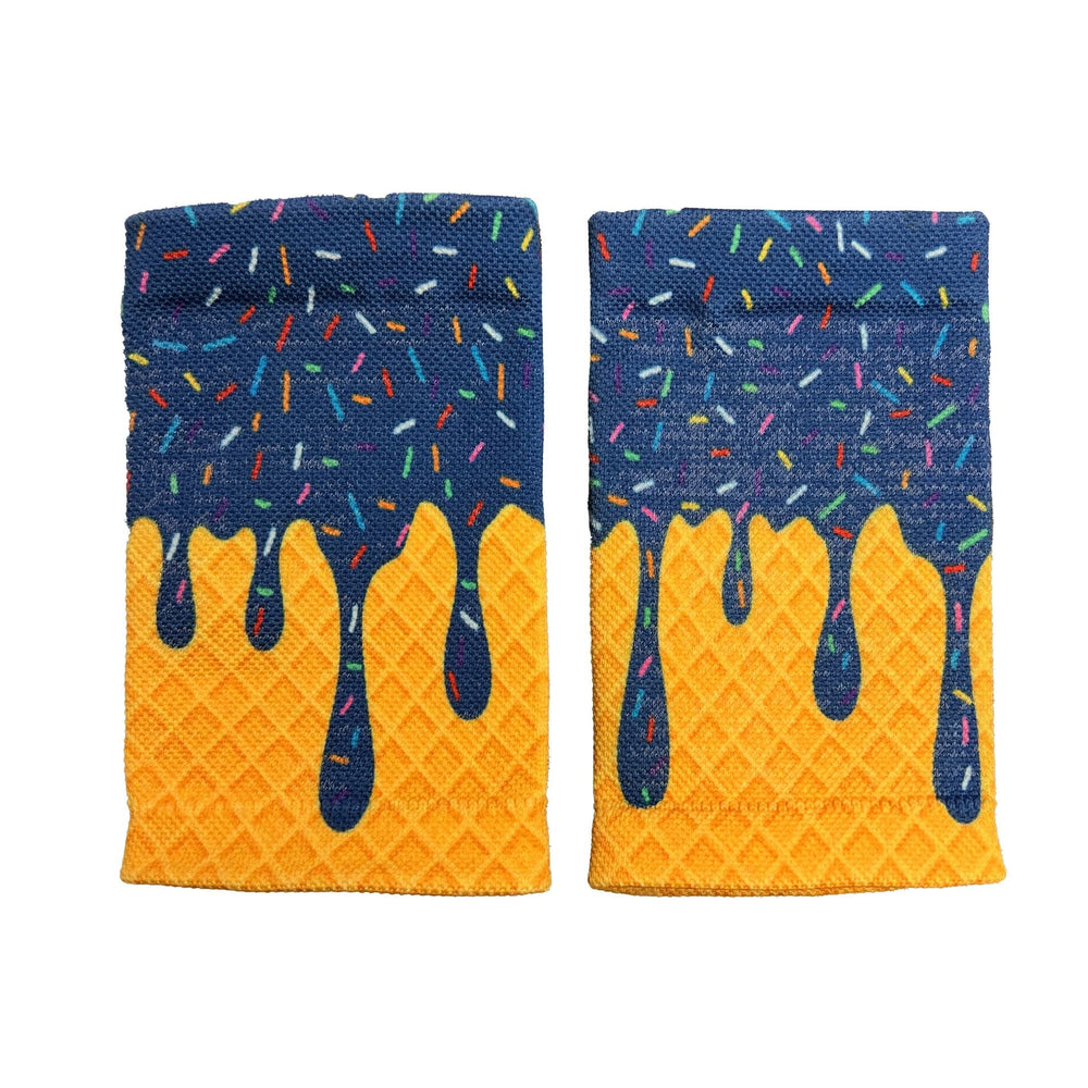 Elite Athletic Gear Wrist Support Sleeves Royal Ice Cream Wrist Support Sleeves