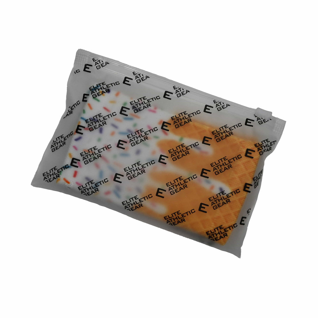 Elite Athletic Gear Wrist Support Sleeves White Ice Cream Wrist Support Sleeves