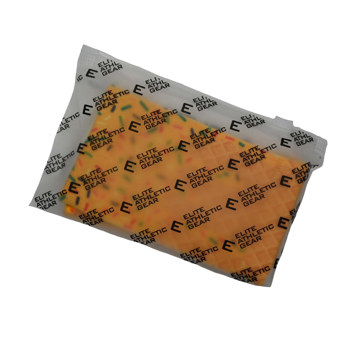 Elite Athletic Gear Wrist Support Sleeves Yellow Ice Cream Wrist Support Sleeves