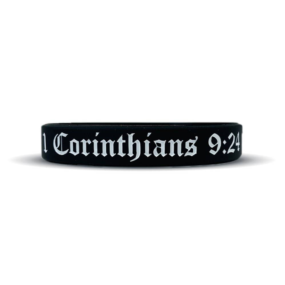 Elite Athletic Gear Wristband 1 Corinthians 9:24 Wristband