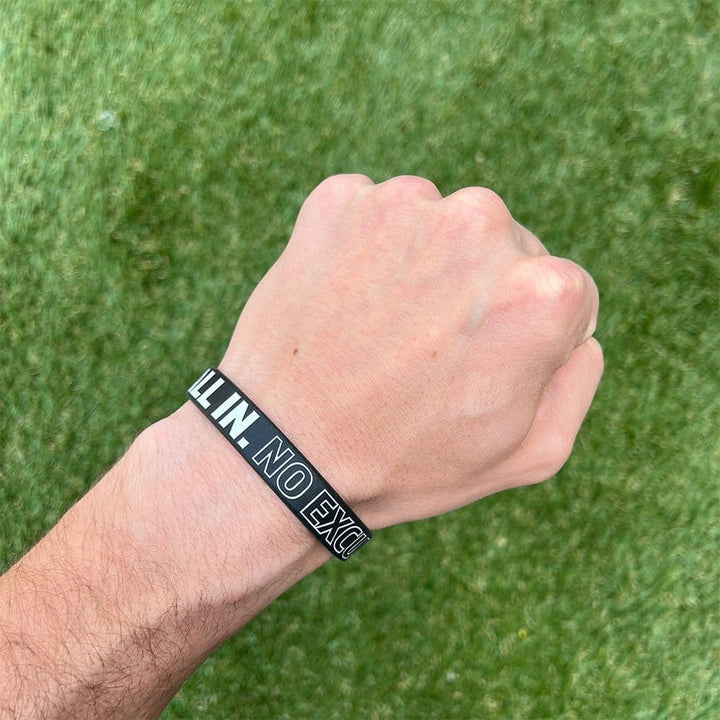 Elite Athletic Gear Wristband ALL IN. NO EXCUSES. Wristband