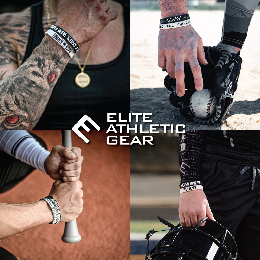 Elite Athletic Gear Wristband ALL IN. NO EXCUSES. Wristband | Elite Athletic Gear