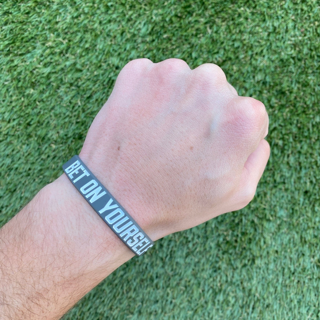 Elite Athletic Gear Wristband BET ON YOURSELF Wristband