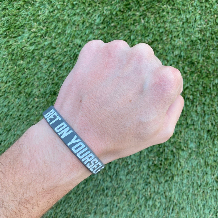 Elite Athletic Gear Wristband BET ON YOURSELF Wristband