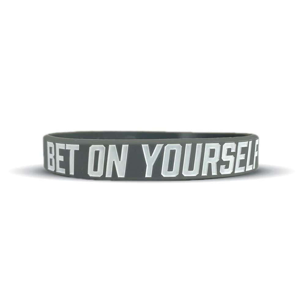 Elite Athletic Gear Wristband BET ON YOURSELF Wristband