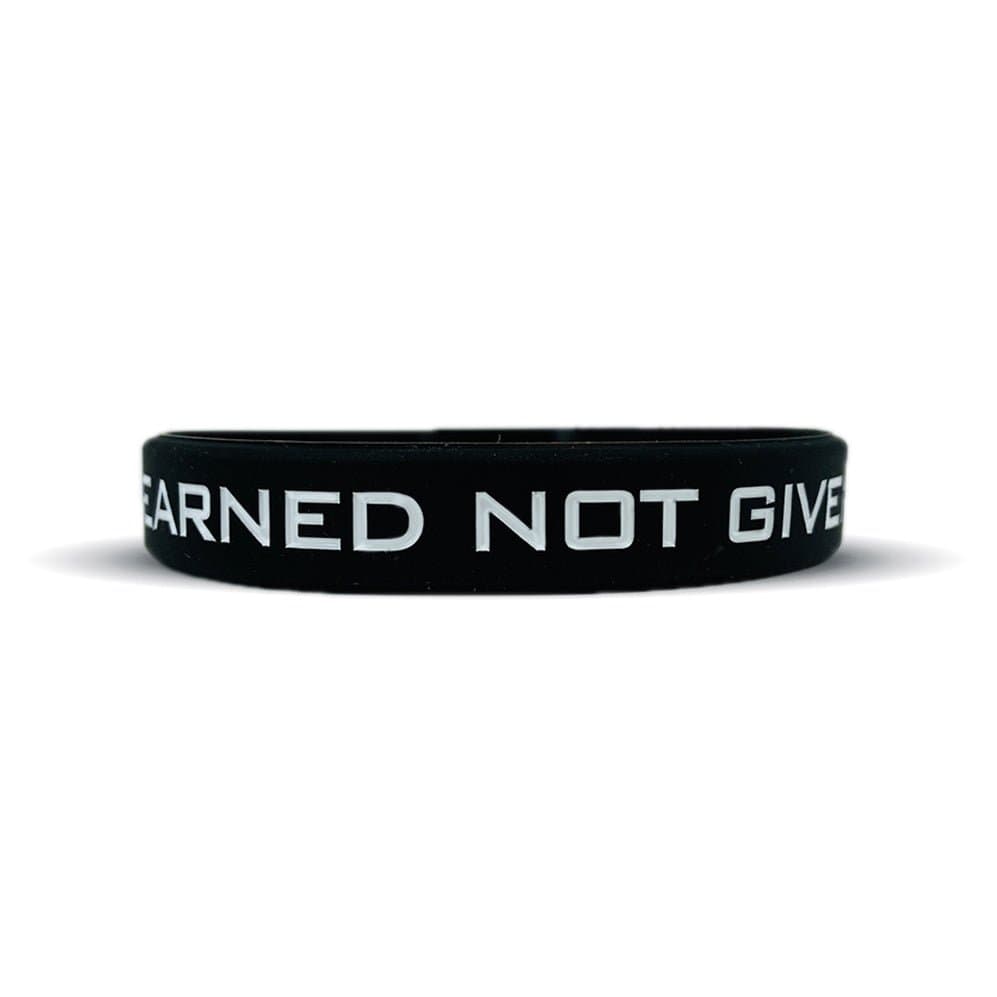 Elite Athletic Gear Wristband EARNED NOT GIVEN Wristband