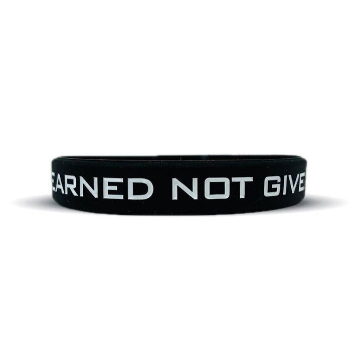 Elite Athletic Gear Wristband EARNED NOT GIVEN Wristband