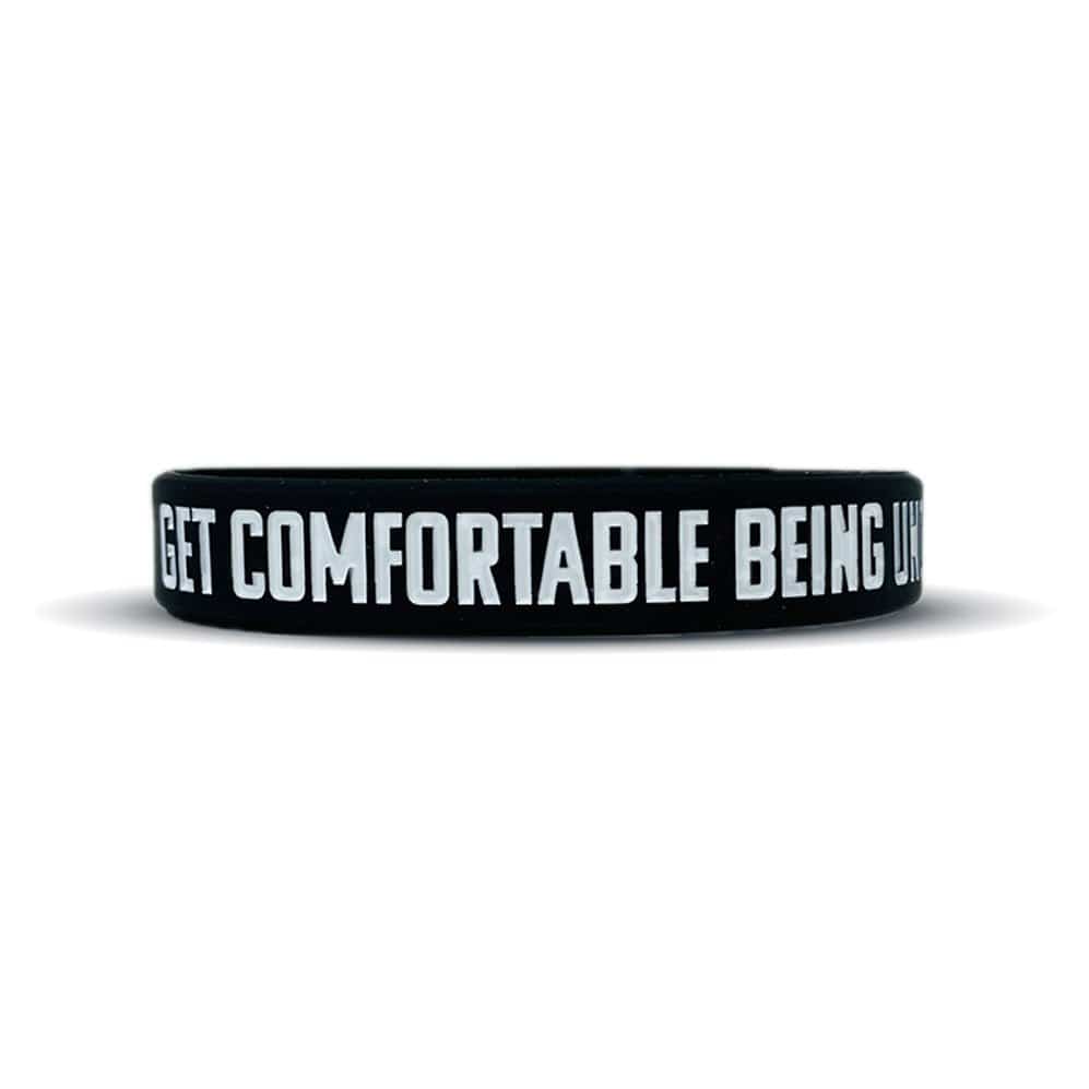 Elite Athletic Gear Wristband GET COMFORTABLE BEING UNCOMFORTABLE Wristband