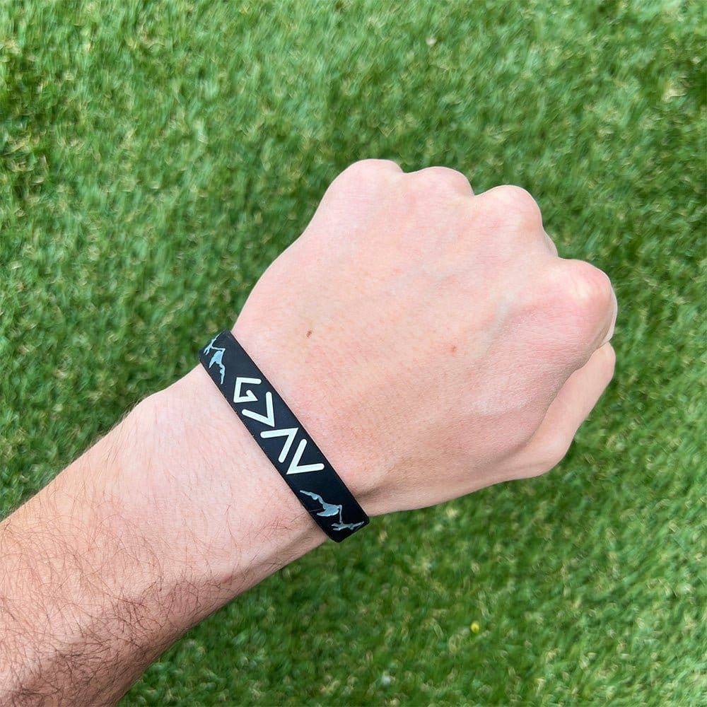 Elite Athletic Gear Wristband God Is Greater Than The Highs and Lows Wristband