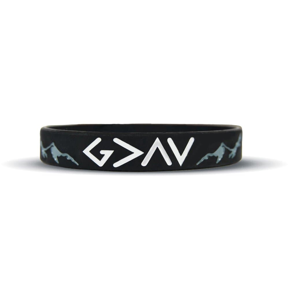 Elite Athletic Gear Wristband God Is Greater Than The Highs and Lows Wristband