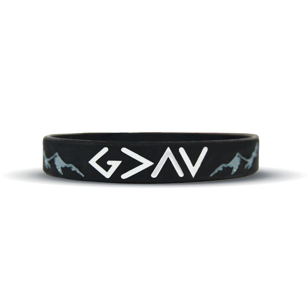 Elite Athletic Gear Wristband God Is Greater Than The Highs and Lows Wristband | Elite Athletic Gear