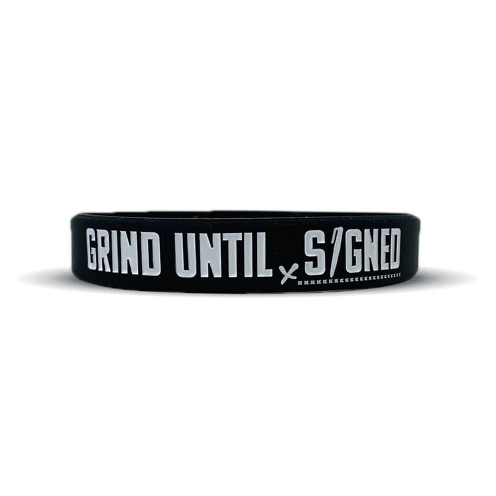 Elite Athletic Gear Wristband GRIND UNTIL SIGNED Wristband