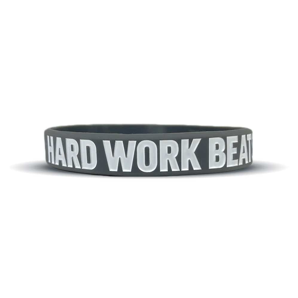 Elite Athletic Gear Wristband HARD WORK BEATS TALENT Wristband