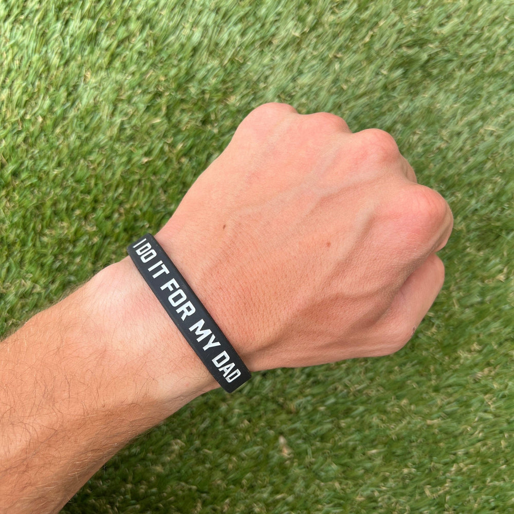 Elite Athletic Gear Wristband I DO IT FOR MY DAD Wristband