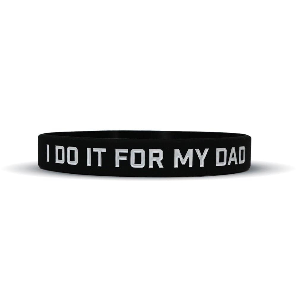 Elite Athletic Gear Wristband I DO IT FOR MY DAD Wristband