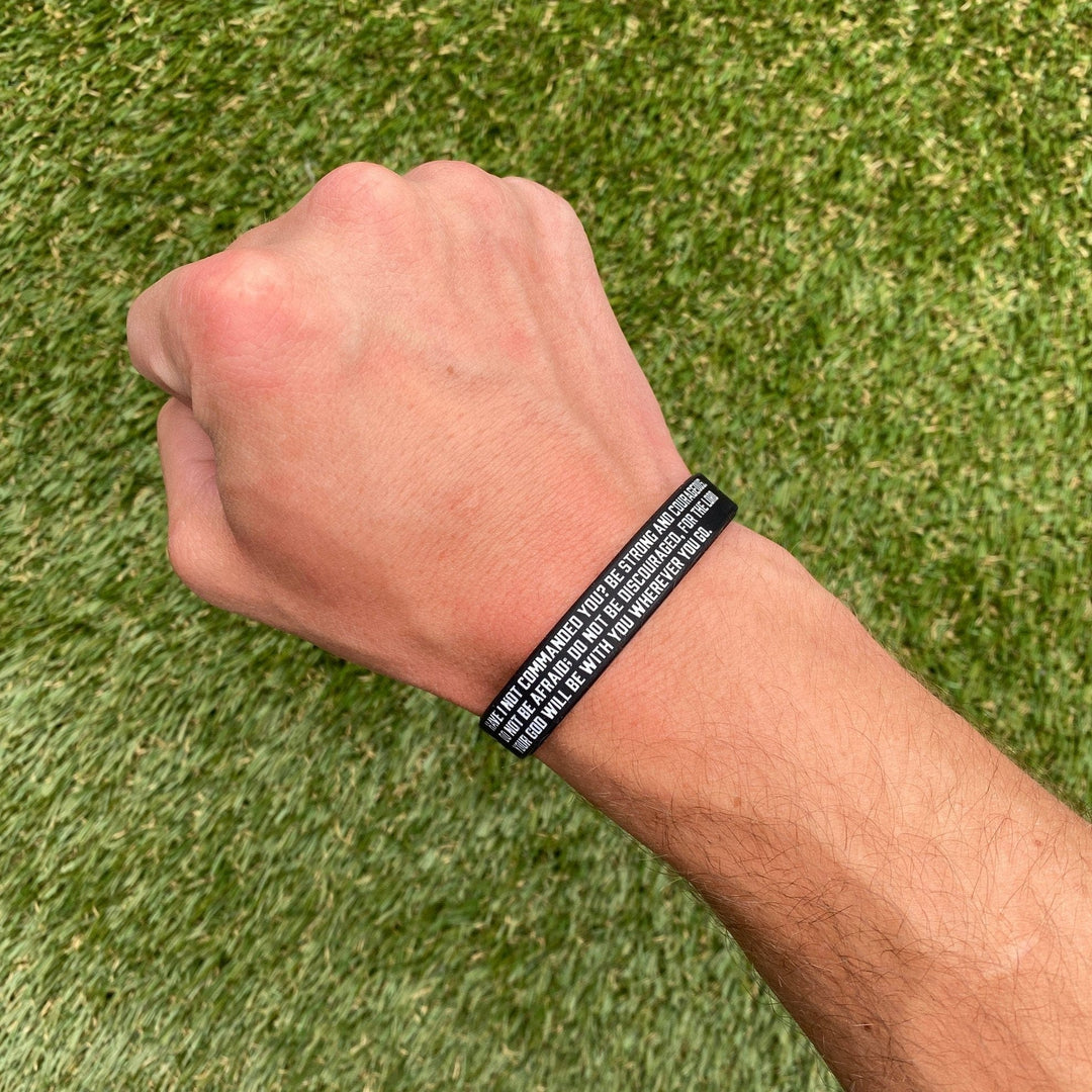 Elite Athletic Gear Wristband Joshua 1:9 Wristband