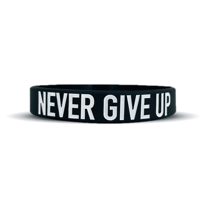 Elite Athletic Gear Wristband NEVER GIVE UP Wristband